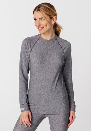 COL ROND  - Camiseta de manga larga - Medium Heather Gray