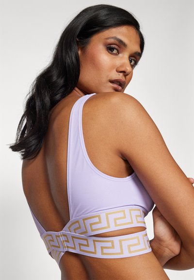 Versace SWIM VITA NEW LOGO - Bikini top - mauve