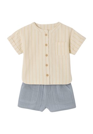 SET - Shirt - graublau