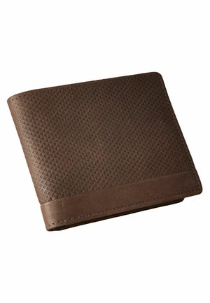 SIGNATURE TEXTURED OILY  REGULAR FIT - Portefeuille - brown