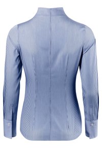 Vincenzo Boretti KELCHKRAGEN - Camicia - dunkelblau weiß