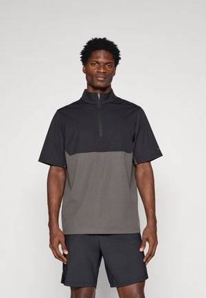 GOLF WINDJAMMER SHIRT - T-shirt till träning - jet black/granite