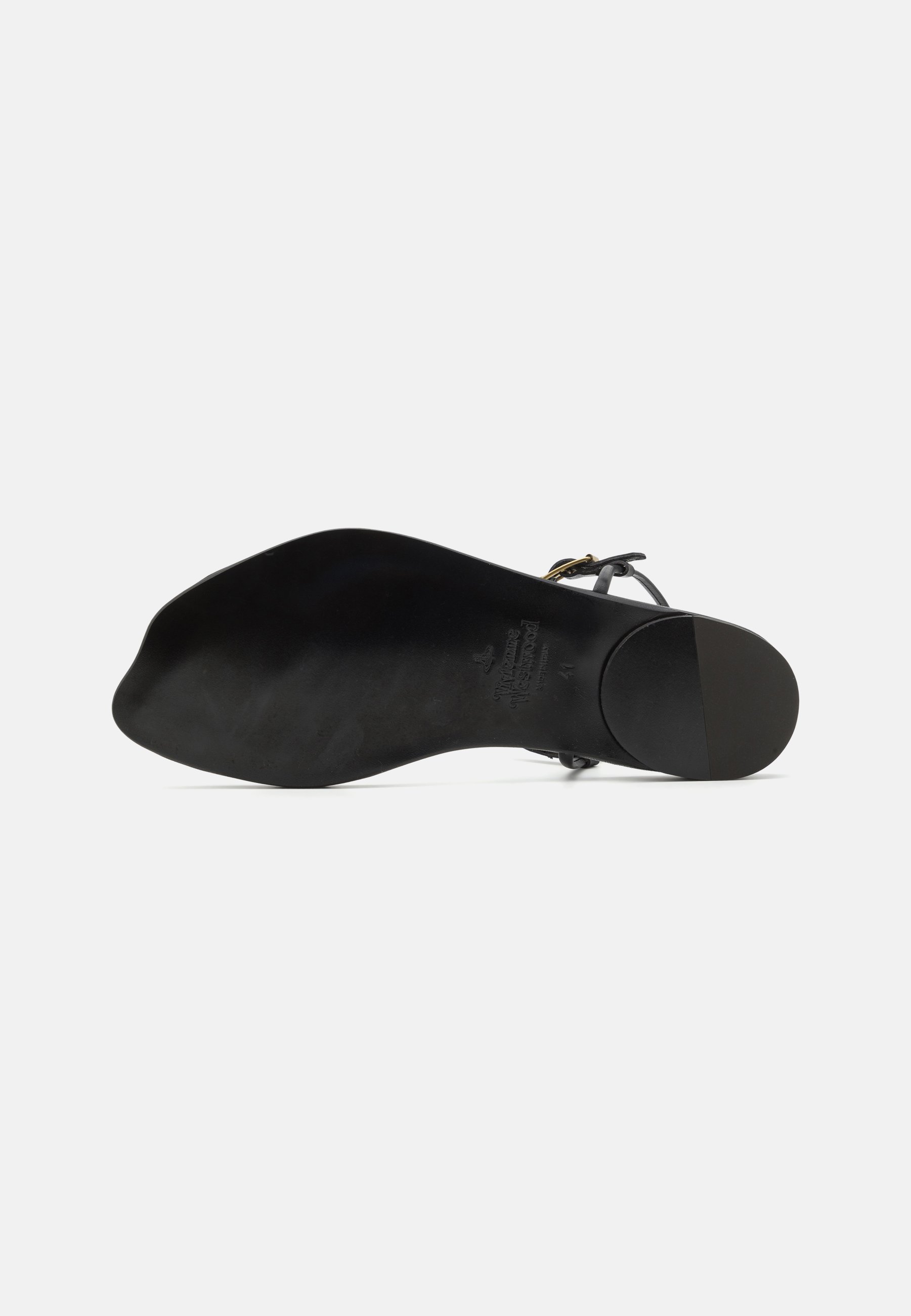 Vivienne Westwood ORB THONG - T-bar sandals - black - Zalando.co.uk