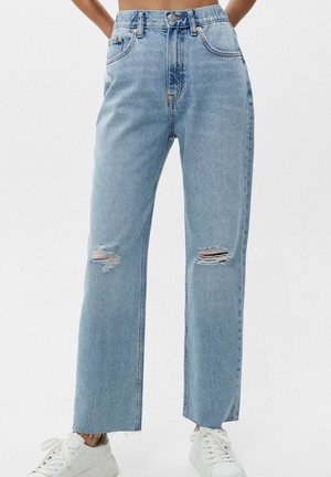 Jean droit - blue-grey