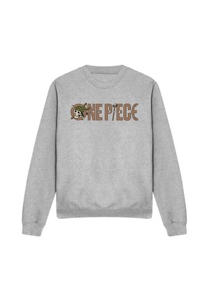 NETFLIX, ONE PIECE USOPP SLINGSHOT LOGO - Sweatshirt - mottled light grey