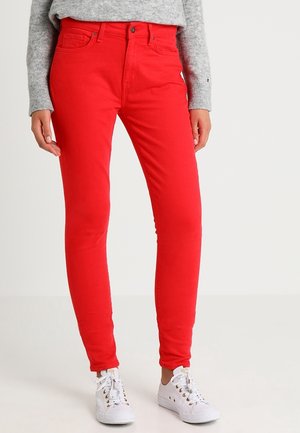Jeans slim fit - red