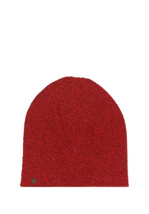 BEANIE GLITTER - Mütze - wine