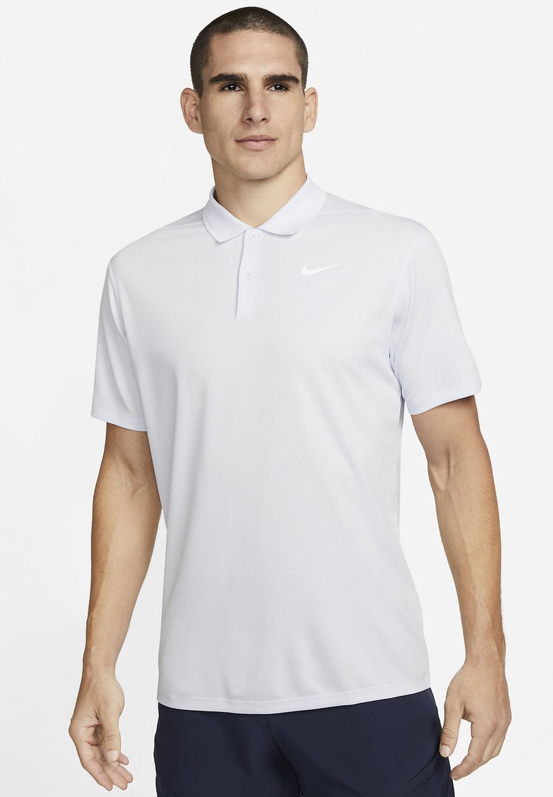 Nike Performance Polo shirt football grey white/grey Zalando.co.uk