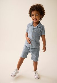 Next SHORT SLEEVE PATTERN SET - REGULAR FIT - Shortsit - blue white