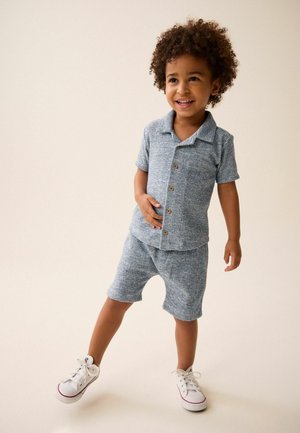 Next SHORT SLEEVE PATTERN SET - REGULAR FIT - Shorts - blue white