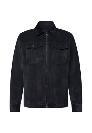 Street One MEN, OVERSHIRT AUS CORD MIT BRUSTTASCHEN - Veste légère - obsidian grey
