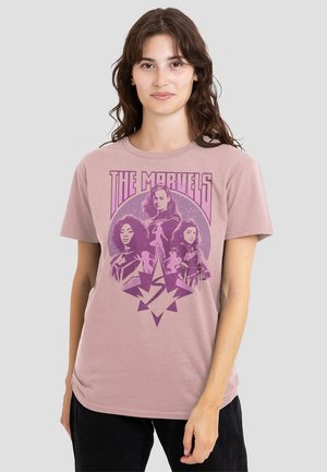 THE MARVELS QUANTUM HEROES PINK - Print T-shirt - pink