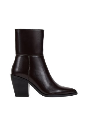 CON CREMALLERA - Botines - marron