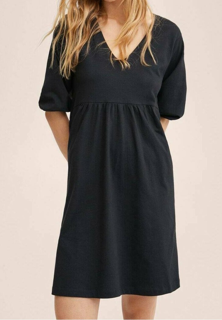 Mango Robe de jour - black