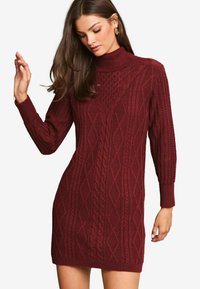 Lipsy CABLE COWL - Kotelomekko - red