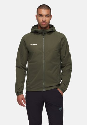 GRANITE SO HOODED - Veste softshell - dark marsh