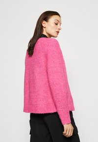 Selected Femme SLFLULU CARDIGAN - Vest - fuchsia purple