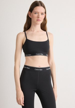 BRA LOW SUPPORT - Reggiseno sportivo con sostegno leggero - black