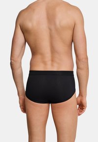 Schiesser Slip - schwarz
