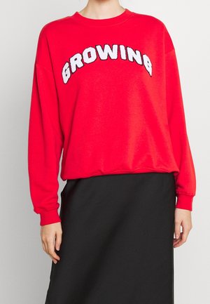 Sweatshirt - red