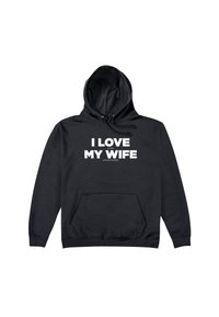 Henry Tiger Jersey con capucha - black