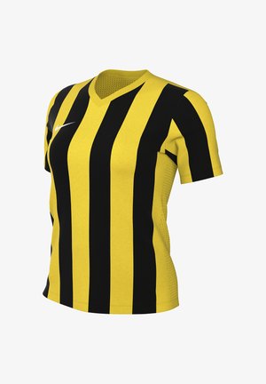 Nike Performance, STRIPED DIVISION V TRIKOT DAMEN WEISS FUSSBALL - TEAMSPORT TEXTIL-TRIKOTS - Fußball-Trikot - gelbschwarz