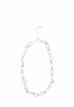 Next, DOUBLE LINK CHUNKY - Necklace - silver tone