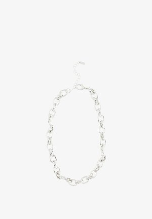 Next, DOUBLE LINK CHUNKY - Necklace - silver tone