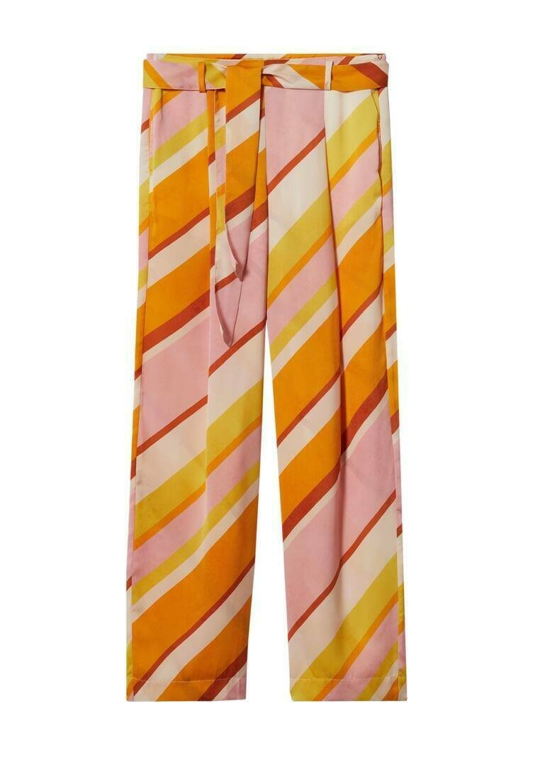Mango Broek oranje Mango Broek oranje