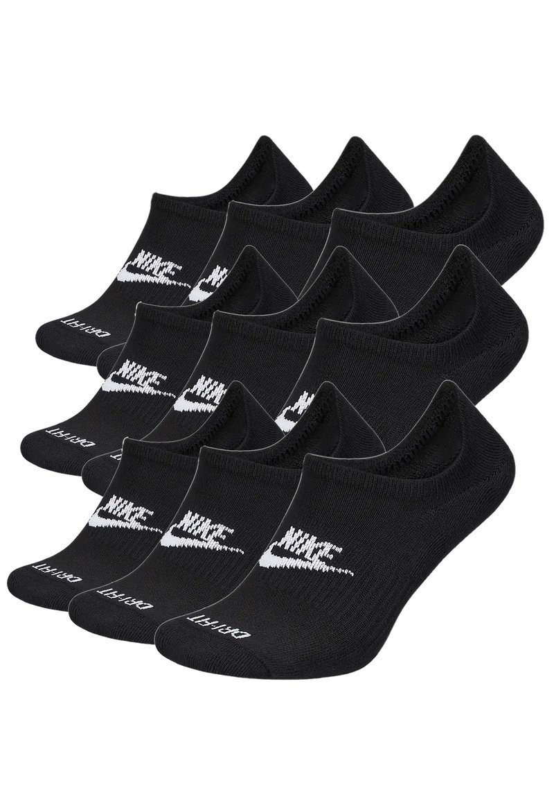 Nike SB MULTIPACK 9 PAAR EVERYDAY PLUS CUSHINED FOOTIE FÜSSLIN Socken black/schwarz Zalando.de