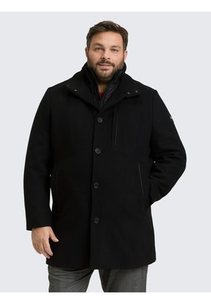 PLUS SIZE MIT ABNEHMBARER INNEN - Klassischer Mantel - black