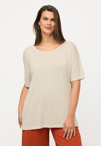 Ulla Popken Camiseta estampada - sand