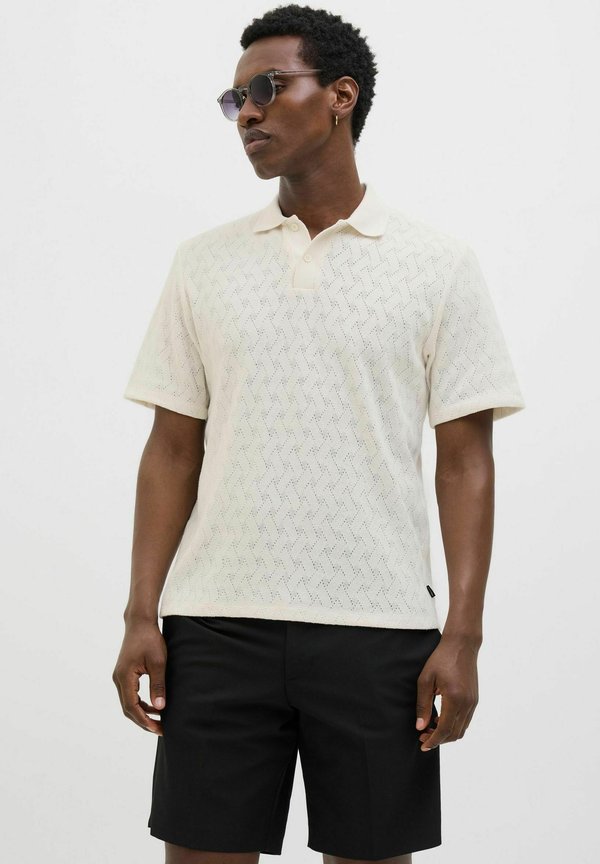 EINFARBIG - Poloshirt - cloud dancer