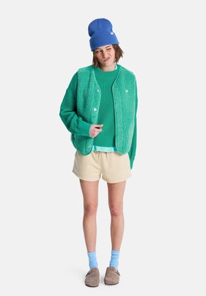 ICONIC TOWN - Waistcoat - sea green