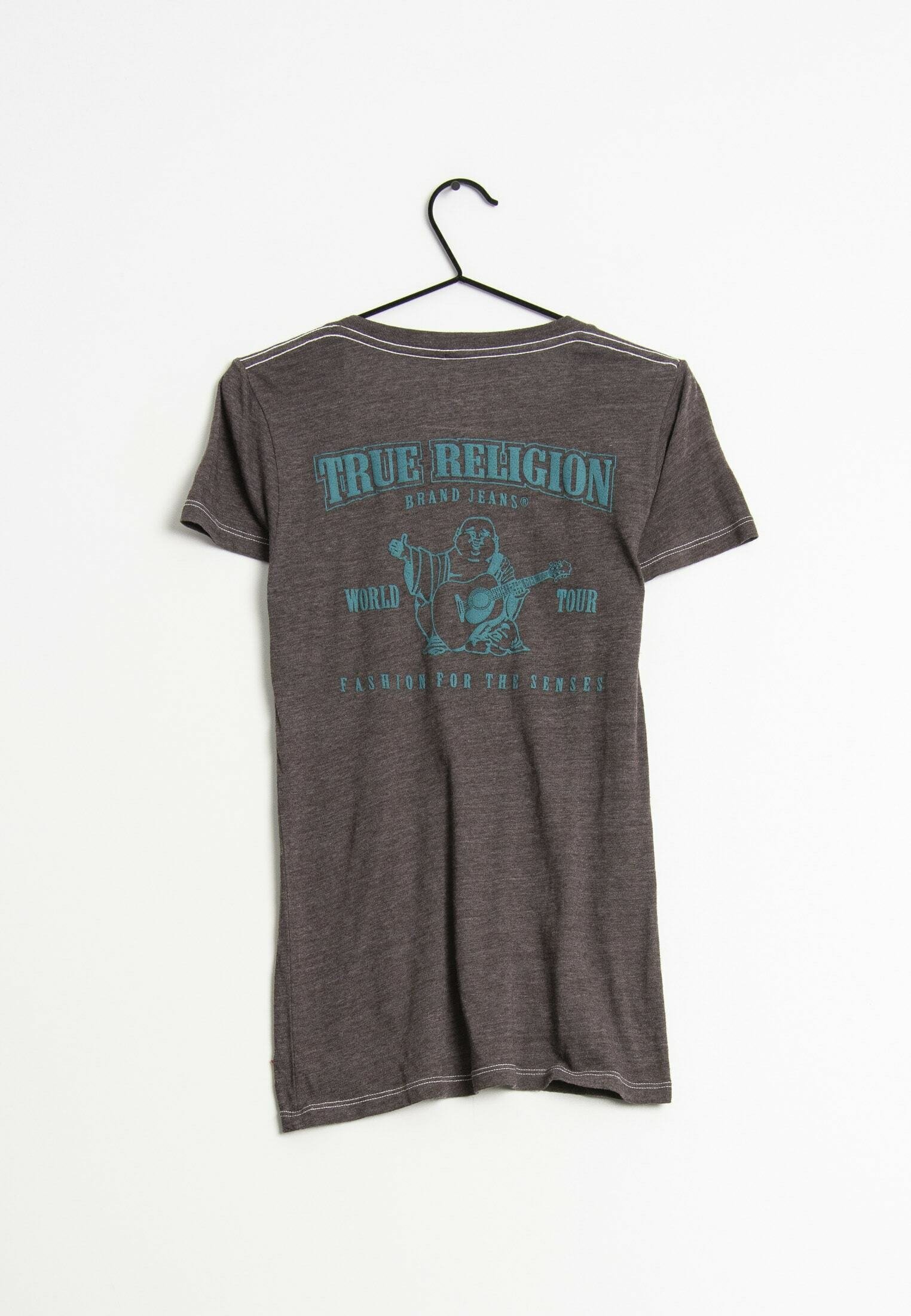 True Religion Print T-shirt - brown 