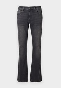 Flared jeans - black