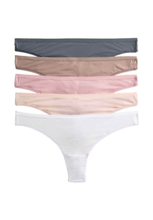 MIX KNICKER 5 PACKS - Tanga - brown haze