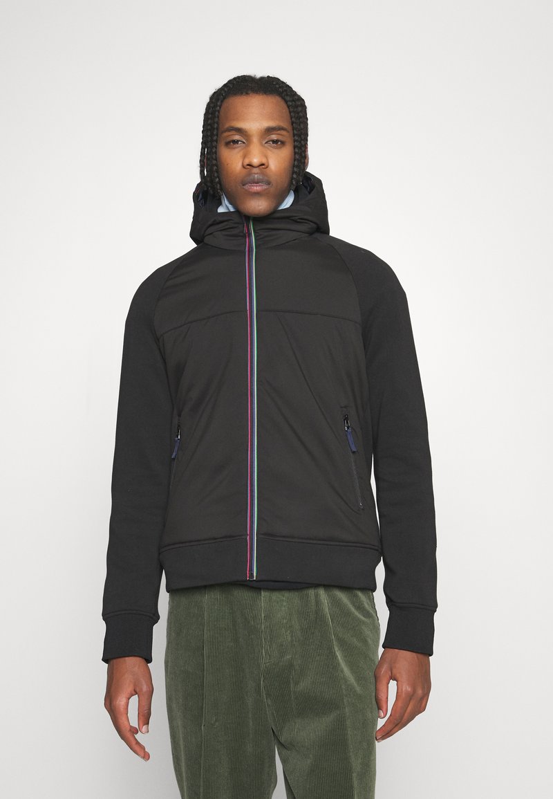 Herren T-shirts & Polos | PS Paul Smith MIXED MEDIA JACKET Übergangsjacke black/schwarz - KN89979 Herren T-shirts & Polos | PS Paul Smith MIXED MEDIA JACKET Übergangsjacke black/schwarz - KN89979