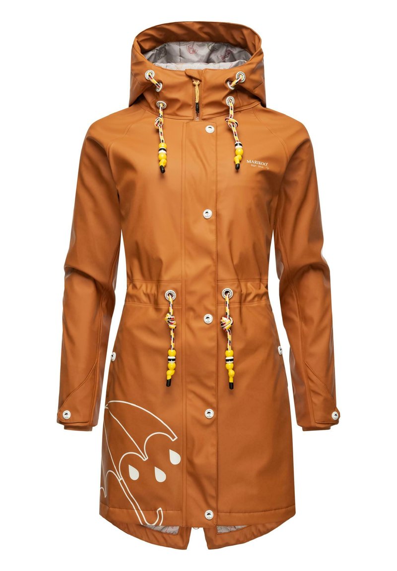 Marikoo DANCING UMBRELLA - Regnjacka - rusty cinnamon