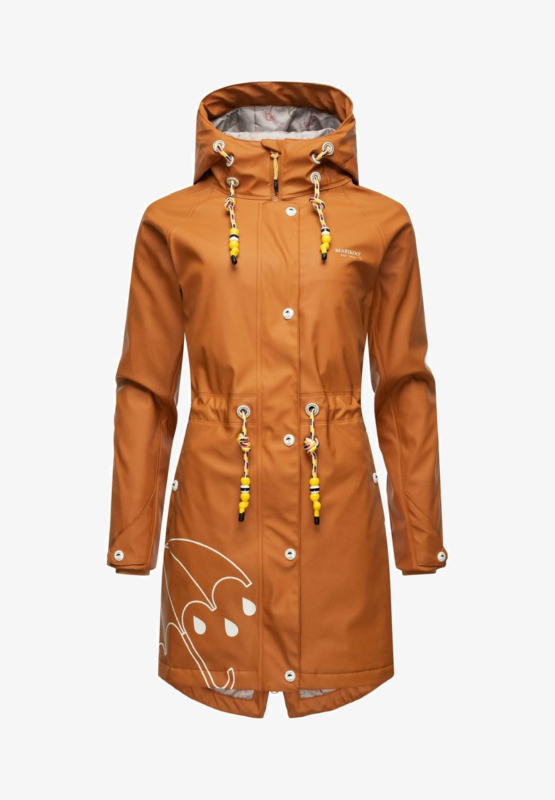 Marikoo DANCING UMBRELLA - Waterproof jacket - rusty cinnamon