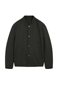 DOUBLE-LAYER BOMBER NECK - Giacca leggera - grey