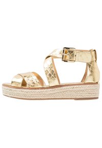 MICHAEL Michael Kors Sandali con plateau - gold-coloured