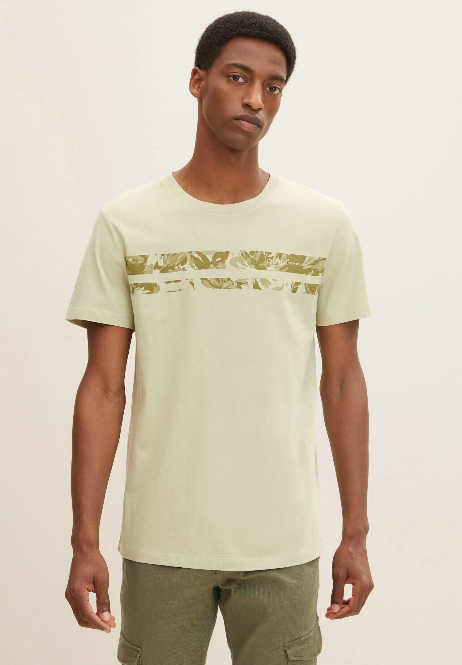 TOM TAILOR DENIM Print T-shirt - laurel 