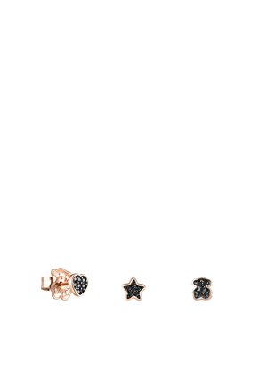 3 PACK - Orecchini - black