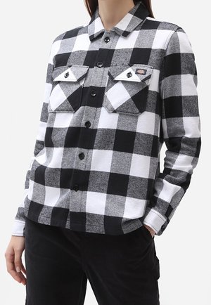 Overhemdblouse - black