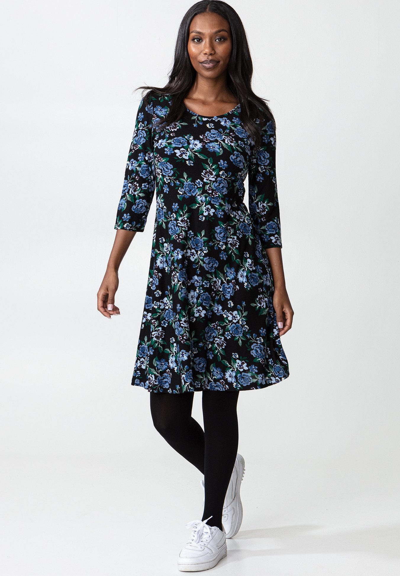 Indiska BERRY - Jerseyjurk - blue/Blauw - Zalando.nl