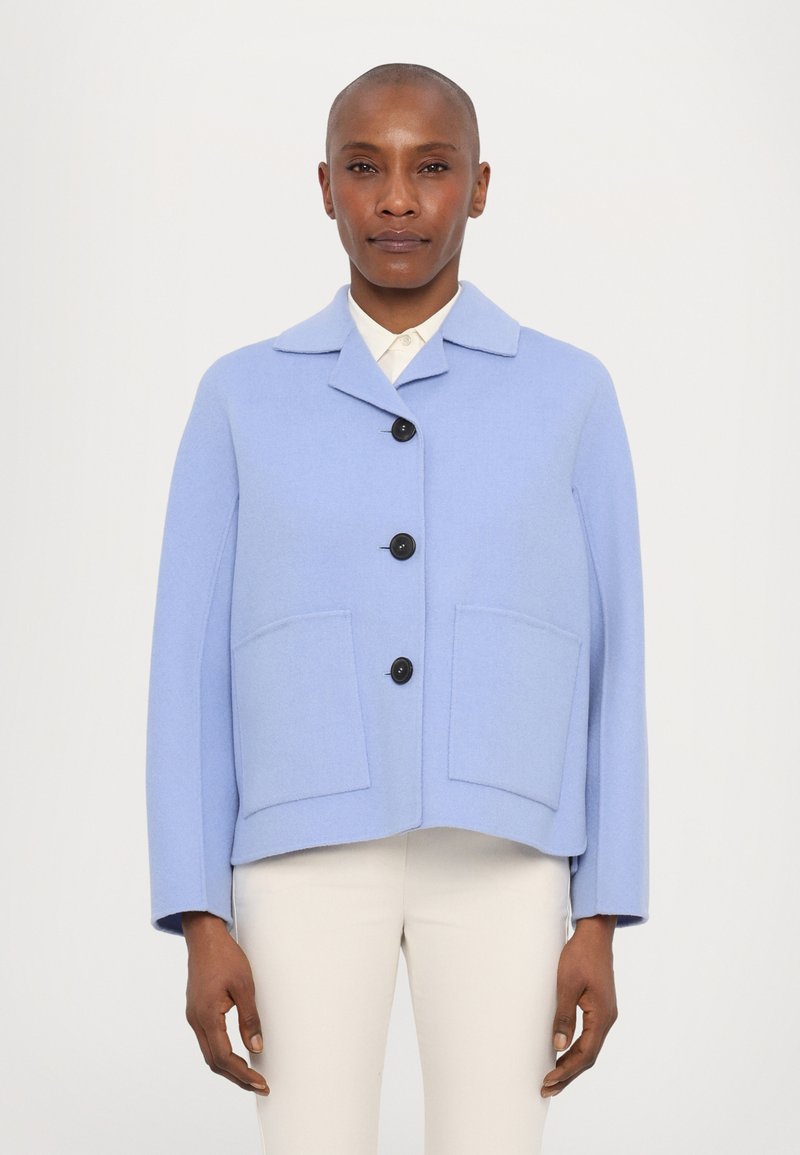 WEEKEND MaxMara SALE - Īss mētelis - light blue