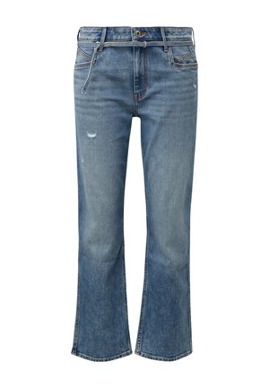 CROPPED  KAROLIN MID STRAIGHT LEG - Straight leg jeans - blau