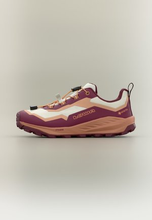 Lowa TRAILUX GTX LO JR UNISEX - Παπούτσια πεζοπορίας - bordeaux/ton