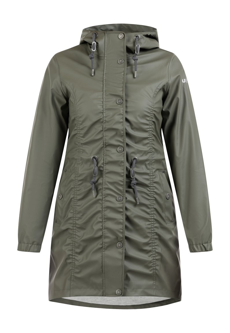 usha Parka olijfgroen